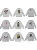 Sudadera con Capucha de Manga Larga Estampado de Camuflaje con Letras, Holgada, Cuello Redondo, Moda Otoño e Invierno, Nueva para Hombre y Mujer