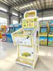 Novo modelo de máquina de pinball com mecanismo de mola de alavanca, máquina de jogo comercial para shoppings, pinball ejetor infantil a moedas com função de dispensar cartão