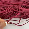 Cinta de Polipropileno de 3 mm con Patrón en Relieve para Ropa, Bordado de Hebilla, Nudo Chino, Cuerda Hecha a Mano, Cinta Plana, Cinta Bordada