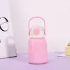 Nova caneca térmica de aço inoxidável estilosa com alto valor estético, portátil e conveniente, compacta e simples, com um toque jovial