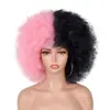 Perucas de fibra química para cabeça, perucas de cabeça, modelador quente, cabeça explosiva, wendyhair, fãs, fábrica de perucas, atacado
