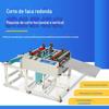 Máquina de Corte Integrada Horizontal e Vertical Totalmente Automática, Máquina de Corte de Tecido Não Tecido com Faca Rotativa, Máquina de Corte Transversal de Filme de Embalagem de Tecido de Material em Rolo