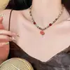Nuevo Collar Retro Popular Étnico Estilo Chino para Mujer, Cadena Larga Versátil de Nicho para Suéter con un Toque de Alta Gama, Accesorio Sencillo