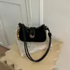Bolso de diseñador único para mujer, nuevo bolso de hombro cruzado cuadrado pequeño de gamuza, moda otoño 2026, versátil