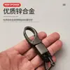 Directo de fábrica llavero de cuerda tejida accesorios de ferretería hebilla de herradura colgante para llave de coche accesorios de coche de moda