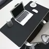 Tapete de mesa de escritório em couro, tapete para computador de estudante, tapete de mesa, mouse pad extra grande à prova d'água, tapete para mesa de escrita, tapete para teclado