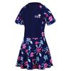 Amazon Cross-Border Maiô Roupa de Banho Esportiva Maiô Peça Única Meninas Dividido Proteção Solar Secagem Rápida Conservador Roupa de Banho Infantil