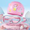 Gafas para Niños Niños y Niñas HD Impermeables Antivaho Gafas de Montura Grande Gafas Profesionales para Buceo Natación Traje de Gorro de Natación
