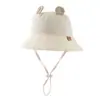 Sombrero de Bebé Coreano Yipan Verano Nuevo Lindo Dibujos Animados Protector Solar Protector Solar Secado Rápido Sombrero de Pescador Sombrero Cubo para Bebé