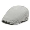Gorra de hombre para otoño e invierno, para actividades al aire libre, con visera personal, boina estilo coreano con tablero ligero de color sólido británico retro para mujer