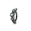 Aliexpress Transfronterizo Simple Anillo para el Ombligo Diamante AB Barra de Acero Inoxidable Anillo para el Ombligo Moda Tendencia Joyería Piercing