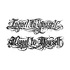 Adesivos de Tatuagem de Ervas Estilo Gótico Dominador à Prova d'Água e Suor Duradouros Tatuagens para Braço e Perna de Homens e Mulheres Adesivos de Tatuagem de Alta Qualidade