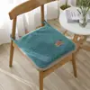 Cojín de silla minimalista de invierno de lana de cordero, cojín para asiento de oficina, cojín para mesa y silla de comedor, cojín para estudiante, cojín de asiento de felpa