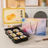 Nueva Caja de Empaque para Pastel de Yema de Huevo 6 Piezas 8 Piezas Bolsa Caja de Regalo Vacía Caja de Empaque para Pastel de Luna Flujo Piel de Hielo de Durian