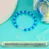 Pulsera de Plata Pura 999 Esmalte Brillante Bambú Frijol Arcoíris Lujo Accesible Pulsera de Gama Alta Regalo para Niñas