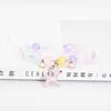 2020 nova versão coreana de pulseira simples de contas de cristal com baleia pequena e pipoca, joia para presente de estudante feminina, atacado de fabricantes