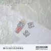 Zircón Brillante de Champagne Montón Diamante Joyería para Uñas Artísticas Azúcar Rocoso Maillard Huevo de Paloma Cuadrado Redondo Bola de Diamante Joyería para Uñas Artísticas
