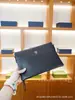 Bolso de Mano tipo Clutch Cruzado para Hombre Marca P, Bolso de Moda para Hombre Moderno y Sencillo con Caja de Regalo, Exportación Transfronteriza