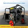 Máquina de solda elétrica geradora de dupla finalidade gerador a gasolina integrado DC 220V máquina de solda elétrica geradora a gasolina portátil para uso externo