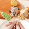 Molde de Helado Wenchuang Antiguo Silicona de Grado Alimenticio Danza del León Cubo de Hielo Paleta Casera Helado Paleta Hogar Comercial