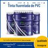 Pintura de Acabamento Contendo Flúor em PVC Estrutura de Aço Uso Pesado Anticorrosivo Revestimento Super Resistente às Intempéries Anticorrosivo Tinta Ferrugem Duas Componentes