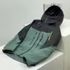 Versión Alta de Chaqueta Sv Niaojia con Logo Cortavientos Cáscara Dura Chaqueta Tres en Uno Chaqueta de Montañismo Impermeable Laminada de Tres Capas para Hombre