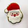 Série de Natal Patch Gretel Toalha Bordado Acessórios para Roupas Patch Bordado Patch de Chenille Patch de Tecido