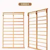 Estructura de costillas de madera maciza para interiores, Estante para dominadas en casa, Baile, Estiramiento de piernas, Equipo de entrenamiento de rehabilitación de yoga para adultos