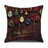 Fronha de Almofada de Rena de Natal Fofa Criativa Amiga da Pele Casa Decoração de Quarto Encosto Encosto de Carro