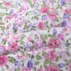 Tecido Twill Pequeno Floral para Roupa de Cama Roupas Tecido Pano Lençóis Estilo Pastoral Tecido Floral Tecido DIY Metabo