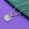 Hellokitty Collar Hello Kitty Lindo Niña Dibujos Animados KT Gato Gatito con Incrustaciones de Diamantes Pulsera
