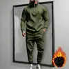Sudadera cruzada de media cremallera para otoño e invierno + pantalones deportivos casuales conjunto deportivo casual talla grande Amazon conjunto de dos piezas