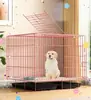 Gaiola para cães de porte médio, ideal para ambientes internos, com separação para necessidades fisiológicas. Perfeita para cães de raças como Corgi, Bichon Frisé e Golden Retriever.