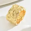 Pulsera Abierta de Metal Estilo Frío Ins Pulsera Ancha Exagerada de Cruces Europea y Americana Joyería de Diseño de Moda para Mujer
