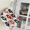 18121 Dulce Celebridad de Internet Tela Fresca Arrugada Chifón Bolsa de Cosméticos Bolsa de Almacenamiento para Teléfono Móvil de Viaje Monedero Portátil Bolsa de Cosméticos