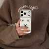 Adequado para a Nova Capa do iPhone 16 Pro com Cobertura Total, Apresentando um Design de Cachorro Fofinho, e Inclui um Cordão para iPhone 17 e 15 Pro Max