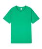 Camiseta de Algodão 170g 26 Fios Slim-Fit Gola Redonda Manga Curta, Cor Sólida Unissex Básica Moderna Versátil