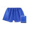 Calças curtas descartáveis para banho de pés, roupas para massagem e sauna, fabricantes atacadistas masculinos, calças de banho de tamanho grande