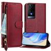 Para TCL 50 XE tarjetero con cremallera para varias tarjetas billetera XL funda para teléfono móvil 50 SE soporte para varias tarjetas funda de cuero