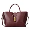 Bolso Tote de Piel de Vaca Curtida al Vegetal de Primera Capa Moda de Nicho Bolso de Mano para el Trabajo Bolso Cruzado para Mujer Bolsos Transfronterizos Estilo Nuevo para Mujer