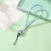 Cordão Curto para Celular Corrente Pendente Moda Strass Corrente para Celular Pingente Anti-Perda Sling Corda Pingente de Diamante Chaveiro
