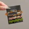 Pinza para el pelo parte trasera de la cabeza pinza lateral para mujer pinza bb simple pinza de horquilla pinza pinzas para el pelo pinza de una palabra fijación de cabellos sueltos flequillo accesorios para el pelo