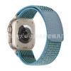 Adecuado para Correa de Apple Watch iWatch S12 Etiqueta de Cuero Bucle de Nailon Wild Trail Correa Ultra4