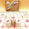 Xadrez Chinês e Cartas Xadrez e Cartas Casuais Caixa de Presente Cultural Chinesa Jogo de Tabuleiro de Desenvolvimento Intelectual Xadrez Conjunto de Xadrez de Madeira