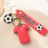Llavero colgante de jersey de C Luo pequeño regalo al por mayor Llavero de fútbol de Messi colgante de dibujos animados Llavero de baloncesto