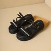 Pantuflas Gruesas de Doble Uso para Mujer Verano para Exterior 2025 Zapatos Nuevos para Mujer Sandalias Francesas Versátiles para Playa con Falda