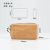 Bolsa de cosméticos personalizada, Esencial para viajar, Neceser impermeable, Cable de datos, Bolsa conveniente para guardar documentos, Papel kraft lavable