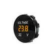 Kaiweige Voltmeter à Prova d'Água DC para Carro e RV Modificado, Display Digital 5-48V, Voltmeter de Carro Atacado