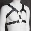 Juguete sexual masculino alternativo, directo de fábrica, cinturón de cuero para el pecho, corsé de cuero, ropa sexy para discoteca, ropa de cuero.