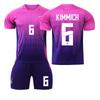 2024 Alemania visitante 13 Mueller Copa de Europa Musi camiseta 17 Wirtz 8 Kroos uniforme de fútbol traje de hombre